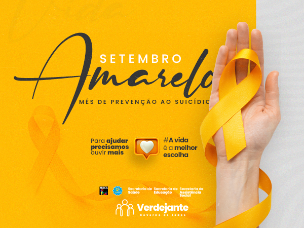 Campanha "SETEMBRO AMARELO".