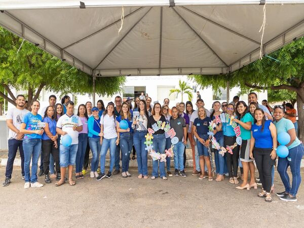 Caminhada para marcar o "Dia Mundial de Conscientização Sobre o Autismo"!